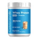 Celebrate Vitamīni Rebuild Olbaltumvielu Pulveris ar probiotikām un prebiotikām - 20g sūkalu izolātu proteīns, augsts Fiber, pēcbariatriskās ķirurģijas pacientiem - Iled Macchiato (15 Kalpo)