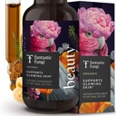 Fantastic Fungi Beauty Elixir with Tremella Sēņu ekstrakts, Chaga Sēņu ekstrakts, Horsetail & Acerola - Organic Drops for Healthy Hair, Skin & Nails - Formulēts ASV - 30 Servējumi, 1 fl oz