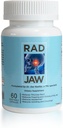 RAD JAW - TMJ papildinājums sievietēm un vīriešiem, uz uzturvielu bāzes TMJ Relief, Jaw Discomfort atbalsts, Mērķi Sāpes, Uzputošana, Klikšķināšana, Klindēšana, Klindēšana (Bruksisms) un citi simptomi, 60 Dārzeņu kapsulas