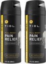 TIDL Cryotherapy Pain Relief Spray, 3 Oz (iepakojums no 2) Mērķtiecīgas kakla sāpes, locītavu un muskuļu sāpes Relief with Organic, Plant-Based Mentol, Instant Cooling for Artrīts, Back & Cnee Pain
