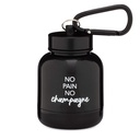 ONMYWHEY - Olbaltumvielu pulveris un papildinājums Funnel Keychain, Portable To-Go konteiners Vingrošanai, Treniņš, Fitness, & Travel - TSA apstiprināts, Nav sāpju Nr Champagne