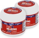 Blue Goo Maksimālais spēks Sāpju relieving Cream - Deep Apkures Rub muguras / kakla, sporta muskuļu / locītavu, spraugām, Bursīts, Celmi - 2 Iepakojumi pa 4 oz, Izgatavots no 100% tīras Emu eļļas