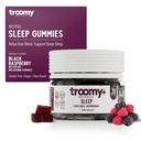 Troomy Miega Reishi + melatonīns Great Tasting Mushroom Gumies - Atbalsta Restful Miega - Black Avenes - 30 Count