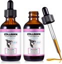 Kolagēns suņiem, suņu kolagēna šķidruma pilieni ar biotīnu, MSM un ingveru Digestive & Immunity Support, Nieze Relief, ādas un apvalki un locītavu veselība, Suņu papildinājums 60ml-2pcs