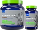 POWELLIFE augstas ietekmes augu proteīns (šokolāde - jaunā formula) ar 3000 MG HMB, bez pievienotā cukura, bez GMO augstas ietekmes izturība