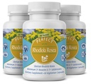 Perfekti papildinājumi – Perfect Rhodiola Rosea – 60 kapsulas – Natural Adaptogen papildinājums – Palielina enerģiju – Labāka Focus – 3 iepakojums
