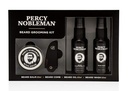 Percy Nobleman Beard Grooming Kit - Paraksts Aromatizēta Bārda eļļa 50ml, Mazgāt 50ml, Balm 20ml & Comb