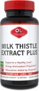 Olymapian Labs Milk Thattle Extract Plus Fermenti, Antioksidanti, Aknu veselības uzturēšana, 60 Veģetārie Caps