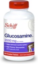 Schiff Glucosamine 2000mg (per Serving) + Hyaluronic Acid Tabletes (150 Skaits pudelē), Kopīgais aprūpes papildinājums, kas palīdz atbalstīt kopīgu mobilitāti un elastību, atbalsta struktūru asins recekļu