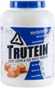 Body Nutrition Trutein High Protein Pulveris: 45% Sūkalas, 45% Kazeīns, 10% Olbaltas, bez lipekļa, zems nātrija līmenis, zāles kausētu sūkalu olbaltumvielu pulveris, Gym papildinājums un brokastis Shake, sālīts karamelis, 4lb