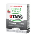Augu tīrs - QTabs Vienas dienas Detox, Portatīvie un diskrētie, 10 tabletes