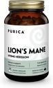 PURICA - Lion's Mane Mikronizētas Sēnes, 60 Vegan Kapsulas - veicina kognitīvo veselību - Focus and Memory Support