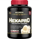 ALLMAX Nutrition HEXAPRO, Francijas Vanilla - 5 lb - 25 Olbaltumvielu Grams Per Servē - 8 stundu ilgstoša atbrīvošana - Nulles cukurs - 52 Kalpo