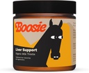Boosie Organic piens Thistle pulveris suņiem un kaķiem - atbalsta aknu funkciju un imūno sistēmu - antioksidants - bagāts ar silimarīnu - 100% Natural bez piedevām vai konservantiem - Pet Nutrition