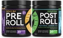 Zelta BJJ PreRoll un PostRoll Jiu Jitsu papildinājuma paka
