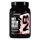 NutraBio 100% Sūkalas Olbaltumvielas Izolāts Proteīns Pulveris, 25g Olbaltumvielas ar pilnīgu aminoskābes profilu, ne-GMO, bez sojas un glutēna, zems Karb, zems Calorie sūkalu Olbaltumvielas pulveris, zemeņu saldējums, 2 Lbs