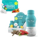 Plug aknu tīrīt Detox un remonta bundle - papildinājums tabletes un reģenerācijas dzēriens (6 iepakojums)