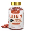 Luteīns un Zeaksantīna papildinājums Softgels: Acu vitamīni un piedevas ar C, E, Omega 3, Luteīns un Zeaksantīns redzes uzlabošanai un acu noguruma mazināšanai