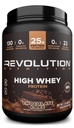 Revolution Uzturs, augsts sūkalu, olbaltumvielu pulveris 2LB, sūkalu izolāts, bez lipekļa, Lean Muskuļu masa vīriešiem un sievietēm, 25g proteīna Per Scoop, 908 g, 24 Kalpo (šokolādes kūka, 2 mārciņas)