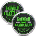 GoldWorld 2 Pack Beard Balzams Beard Grooming, Beard Care