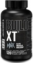 Jacked Factory Build-XT Max Muskuļu celtnieks vīriešiem un sievietēm - ATP Papildinājums ar Peak02 Cordyceps, KSM-66 Ashwagandha, & ElevATP muskuļu atgūšanai, Muskuļu augšanu, Palielināts izturība - 120 grāfs