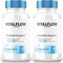 (2 Pack) VitalFlow Capsules, VitalFlow Advanced Prostate Support Formula, Official Natural Formula to Regain Control, Maksimālā stipruma tabletes, lai atbalstītu labsajūtu, Vital Flow Reviews (120 kapsulas)