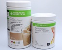 HERBALIFE (Duo) Formula 1 Veselīgas uzturvērtības kratīšanas maisījums (Cafe Latte) ar personalizētu olbaltumvielu pulveri