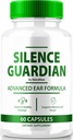 Klusuma Guardian - Advanced Ausu Formula, Oficiālā formula 360 Dzirdes atbalsts, Visas dabas sastāvdaļas, lai saglabātu dzirdes veselību, KlusumaGuardian Review (60 Kapsulas)