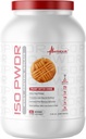 Vielmaiņas uzturs Sūkalu proteīns Izolāts ISO PWDR Peanut Butter Cookie, 3.04lb, 23 Servings, 26g Olbaltumvielas, Ātra Gremošanas, Zero Carbs, Garšīgs Flavor, Ļoti Zems Karbs & Tauki, Zero Laktoze