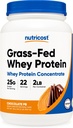 Nutricost Zāles lopbarības sūkalu olbaltumvielu koncentrāts (šokolādes pupiņu sviests) 2LBS - ne-ĢMO