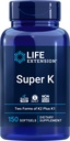 Life Extension Super K, 150 softgeli ar vitamīnu K1 un K2 - MK4 un MK7