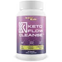 Keto plūsmas tīrīšana - dabas tīrīšanas palīglīdzekļi - Atbalsts atkritumu un toksīnu eliminācija - Acai Cleanser Keto tabletes ar probiotikām - Keto Detox Kolona tīrītājs, lai atbalstītu enerģiju, Ketoze, & Digestive Health