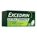 Excedrin Extra Strength Sāpes Relief Caplets – Galvassāpes Reliefs – 100 Skaits