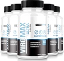NutraRize (iepakojums no 5 ViroMax Ultra tabletes, maksimālā stipruma formula, lai palielinātu enerģijas un veiktspējas, All-Natural kapsulas muskuļu stipruma, papildu Atsauksmes (300 kapsulas)