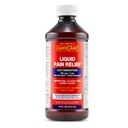 GeriCare Liquid Acetaminophen pieaugušajiem un bērniem, 16oz Pudele Ķiršu uzliesmojošs Acetaminofēns Galvassāpes, Muskuļu sāpes, Zobu sāpes, Menstruālais sāpju drudzis Reduktors un Šķidrās sāpes Reliver, 160 mg 5 ml