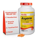 LAIKA LABS, INC. Savlaicīgas regulāras iedarbības Aspirīns 325 mg - 1000 apvalkotas tabletes - sāpes, kas pacieš nelielus sāpes un sāpes, drudzis Reduktors - ražots ASV