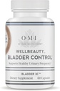 OMI WellBeauty urīnpūšļa kontrole, klīniski pierādīts, lai atbalstītu urīnceļu biežumu, samazina Vannas istabas apmeklējumus, 60 Veggie kapsulas
