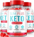 rize laboratorijas - Slim Plus Keto ACV Gumijas Advanced svara zudums, visi dabas Apple Sidra Etiķa papildinājums (180 Gumijas)