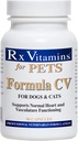 Rx Vitamīni Formula CV suņiem un kaķiem - Kaķi un suņi Sirds veselība - Feline & Canine Sirds atbalsts - 90 ct