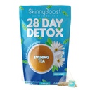 Skinny Boost Vakara Detox Tea-14 Tējas maisi kopā, Atbalsta Detox un tīrīšanu, Samazināt Uzputošanu, 100% Visas dabas, Vegan, Ne ĢMO