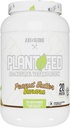 Axe & Sledge Augs kausēts vegānproteīns pulveris - 20g Visas dabiskās olbaltumvielas, dabiski aromatizēts, saldināts un krāsots - - Zems Carb, Nulle Cukurs, Macro-Draudzīgi -- Keto 30 Kalpo, Peanut sviests Banana