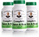 Dr. Christophers Formulas Pilnīga audu un kaulu, 440 mg, 100 kapsulas (3 iepakojumi)