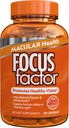 Focus Factor Macular Health Formula (60 Skaits) - Acu Vitamīni makulārajam atbalstam - Luteīns un Zeaksantīns Papildinājums ar Folātu, B12 vitamīns, C vitamīns, E vitamīns, Lutemax 2020® - acu veselības atbalsts