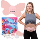 Relief Pink-Periodiod Krampji Sāpju atvieglošanas ierīce, Krampji Masāža menstruālām un muguras lejasdaļām, samazina endometriozes diskomfortu, PMS TENS vienība, Bezvadu vai vadu, dabiskā cikla atbalsts