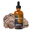 North Spore Organic Turkey Tail Tincture - Sēnes papildinājums imūnās labsajūtas -- Ilgi audzēts un apstiprināts potences --- Trametes Versicolor ekstrakts -- Vegan, Non-GMO - 4oz
