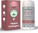 Vollagen augu bāzes komplekss – Augu bāzes proteīns alternatīva kolagēna – Apbrīnojamo matu ādas nagu papildinājums – Nodrošina kompleksu aminoskābju (1000 mg - 60 tabletes)