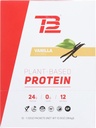 TB12 Vaniļas proteīna pulveris, 1.12. OZ katrs, 12 skaits (1. iepakojums)
