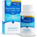 Hyalogic HylaVision Acu veselības papildinājums - Hyaluronic Acid, Lutein un Zeaxanthin bagātinātāji - Satur acu vitamīnus A, C, E un Cinka – Nogurušas acis (120 kapsulas)