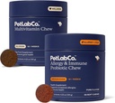 PetLab Co. – Alerģija & Multivitamīnu Bundle: Vienreiz dienā Pielāgots Sezonālais Alerģija Atbalsts suņiem 30 Skaits un suņi Vitamīni un papildinājumi, lai atbalstītu vispārējo veselību un imūnsistēmu 30 Skaits