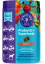 NaturVet Evolutions Probiotikas & Superfoods 90ct Soft Chews suņiem - Prebiotic & Probiotic Blend, Gremošanas Fermenti, Kaulu Broth, Omega's - Barības dabas Gut Baktērijas un zarnu mikroflora